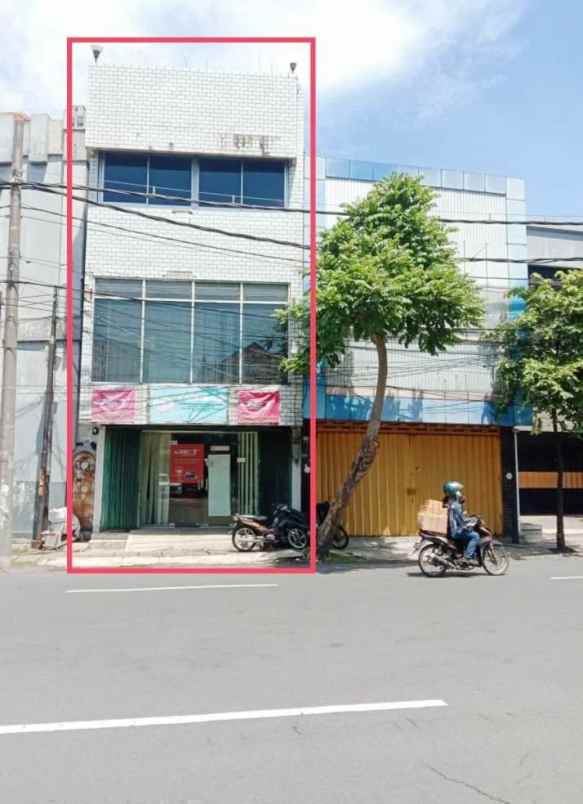dijual ruko gudang kantor jalan pahlawan