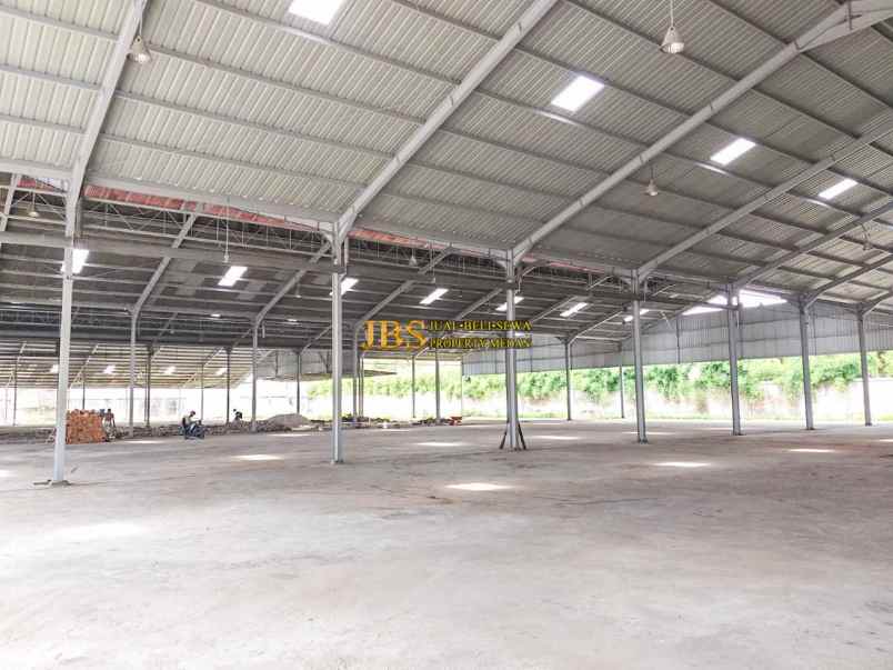 dijual ruko gudang kantor jalan rotan tanjung morawa