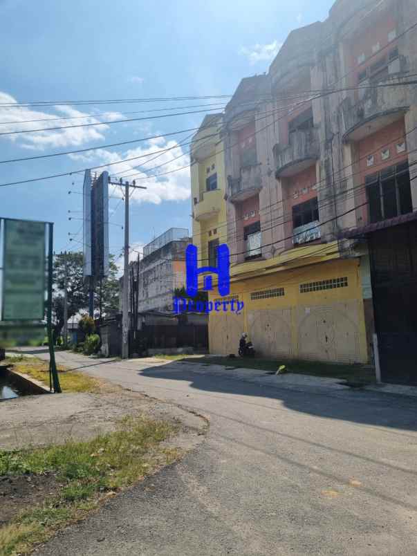 dijual ruko gudang kantor jalan stasiun kereta api