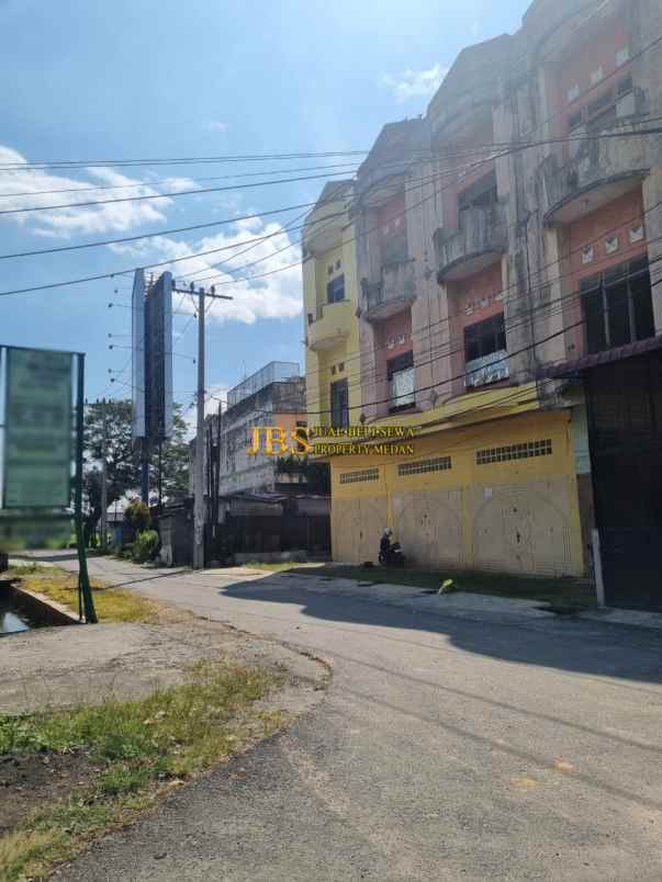 dijual ruko gudang kantor jalan stasiun kereta api