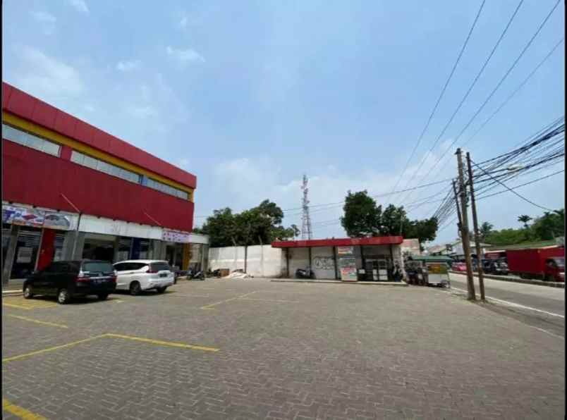 dijual ruko gudang kantor jl raya parung jampang kec