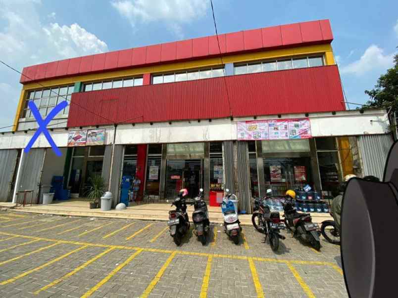 dijual ruko gudang kantor jl raya parung jampang kec