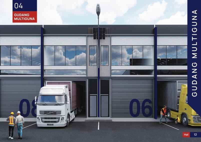 dijual ruko gudang kantor jl saluran irigasi