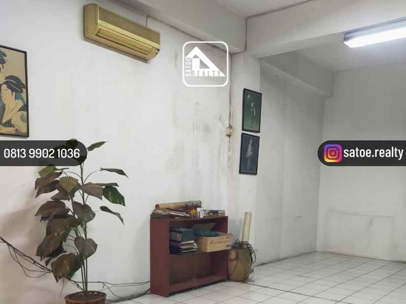 dijual ruko gudang kantor melawai kebayoran baru