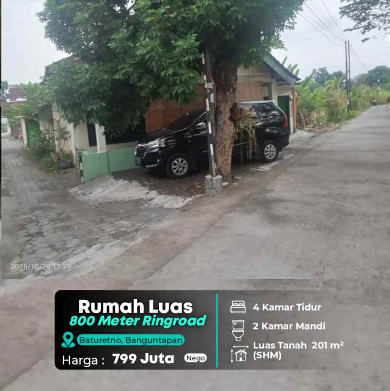 dijual rumah banguntapan