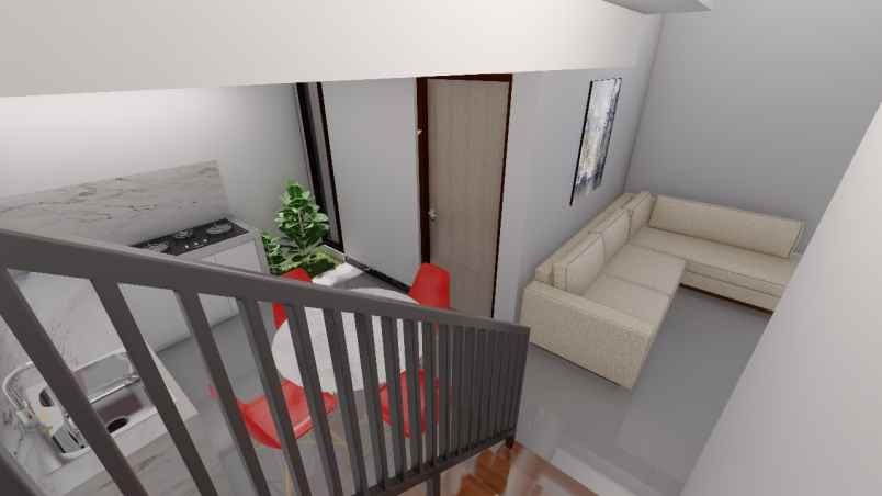 dijual rumah baru 2 lantai siap huni