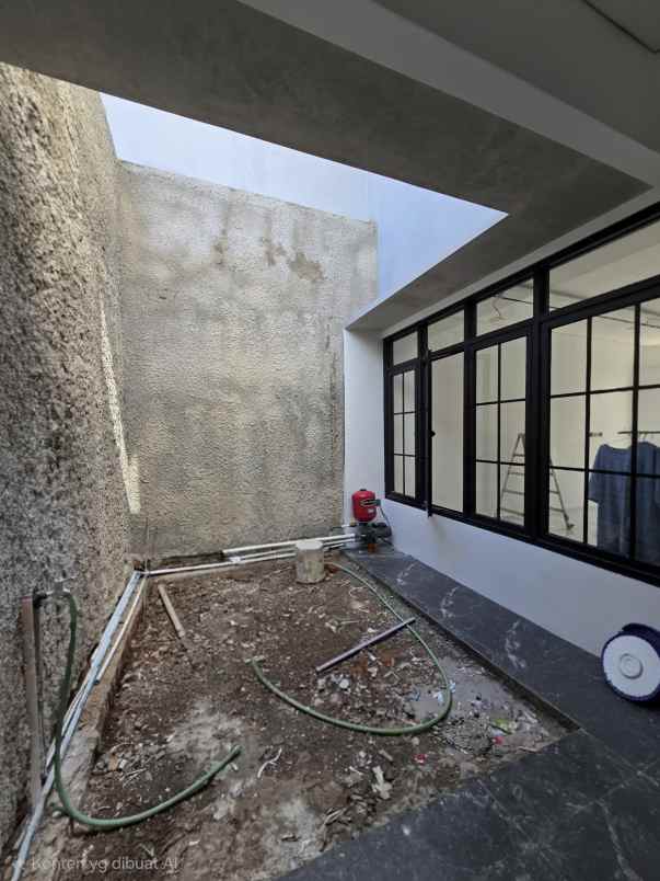 dijual rumah baru dalam komplek tahap finishing