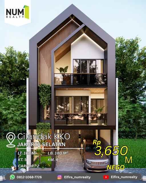 dijual rumah cilandak kko jakarta selatan