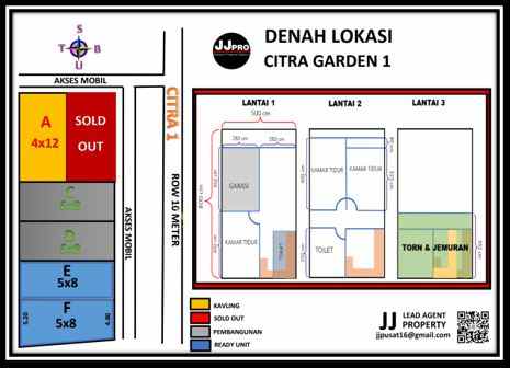 dijual rumah citra garden 1 745jt 0858 111 77708