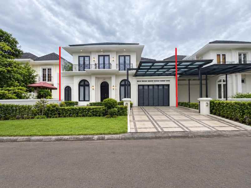 dijual rumah cluster fontainebleau golf