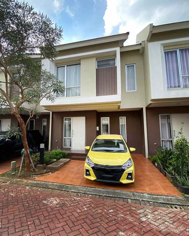 dijual rumah cluster malibu village