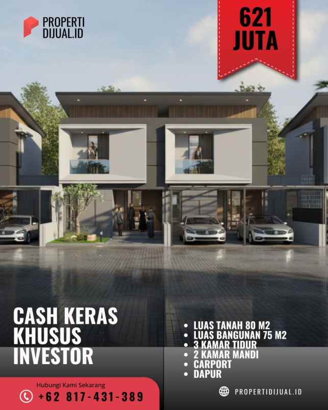 dijual rumah dayakan purwomartani