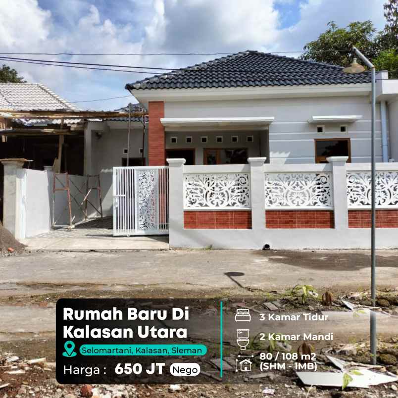 dijual rumah dekat balai desa