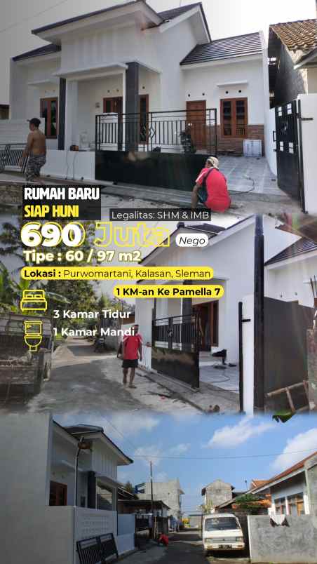 dijual rumah dekat ringin purwomartani