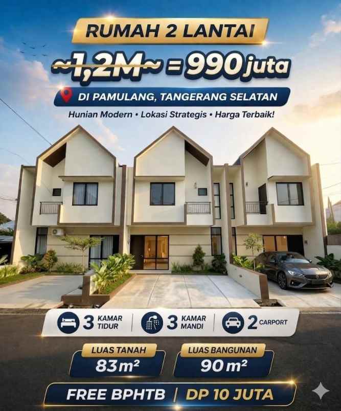 dijual rumah di bsd
