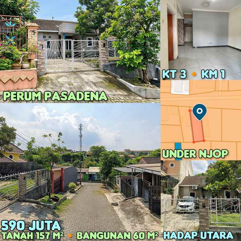 dijual rumah di perum persada sembar semarang