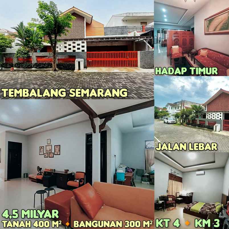 dijual rumah di tembalang semarang