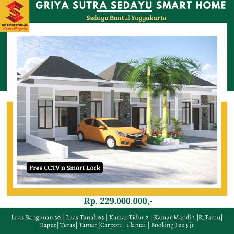 Rumah Promo Super Murah Free Cctv N Smart Lock Lokasi Arah Bandara