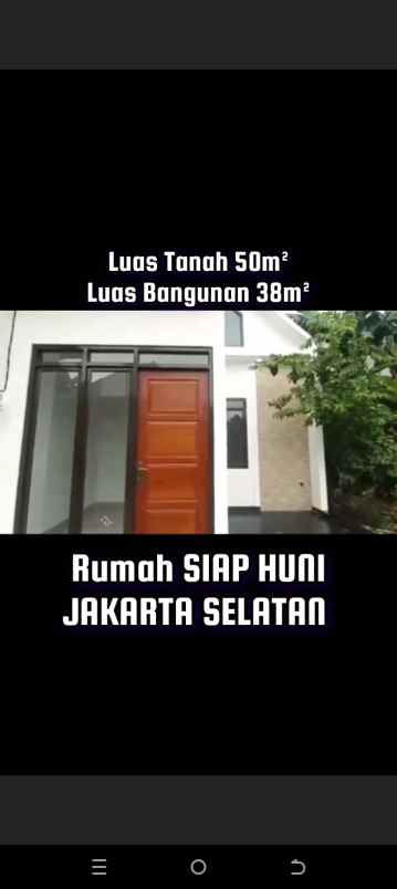 dijual rumah jagakarsa