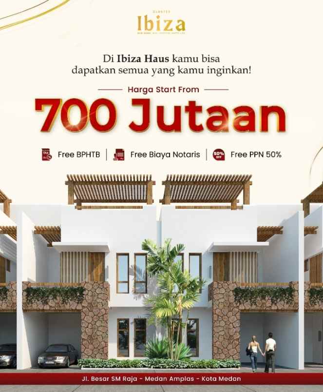 dijual rumah jalan besar sm raja medan