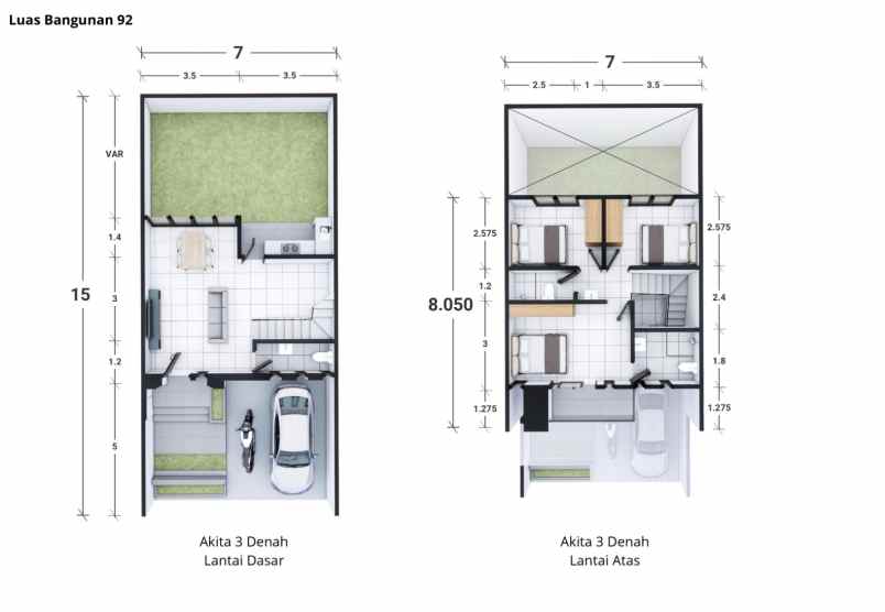 dijual rumah jalan cikoneng
