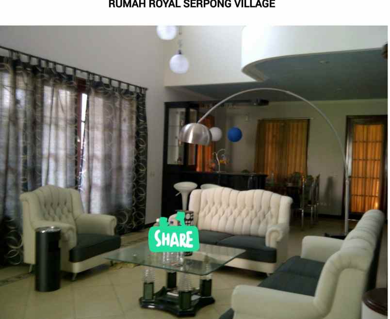 dijual rumah jalan raya serpong