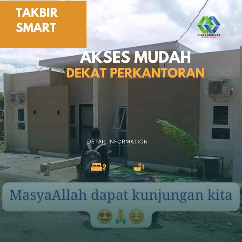 dijual rumah jati putih bumi harapan
