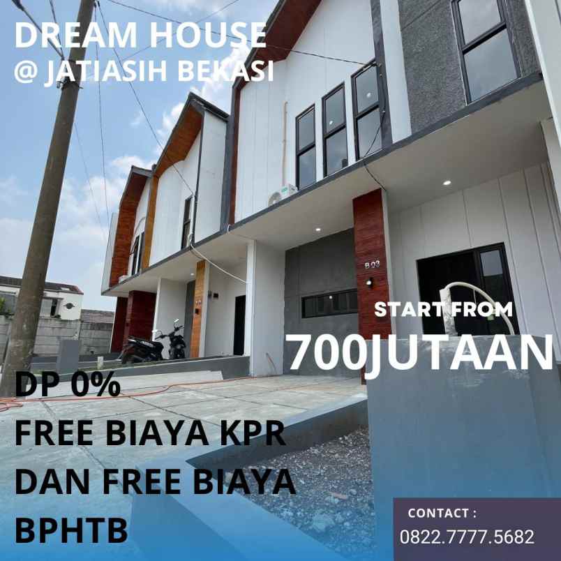 dijual rumah jatiasih bekasi