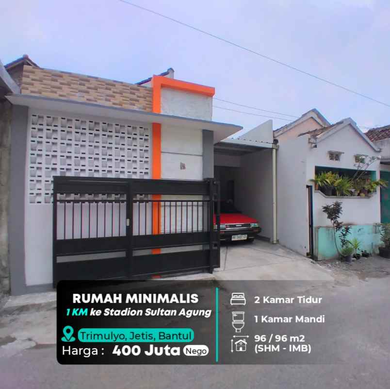 dijual rumah jetis