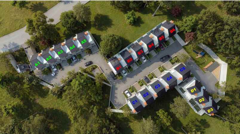 dijual rumah jl cemara raya