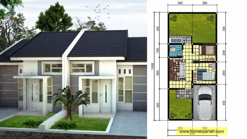 dijual rumah jl cendrawasih tajurhalang