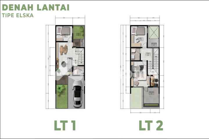 dijual rumah jl cendrawasih tajurhalang