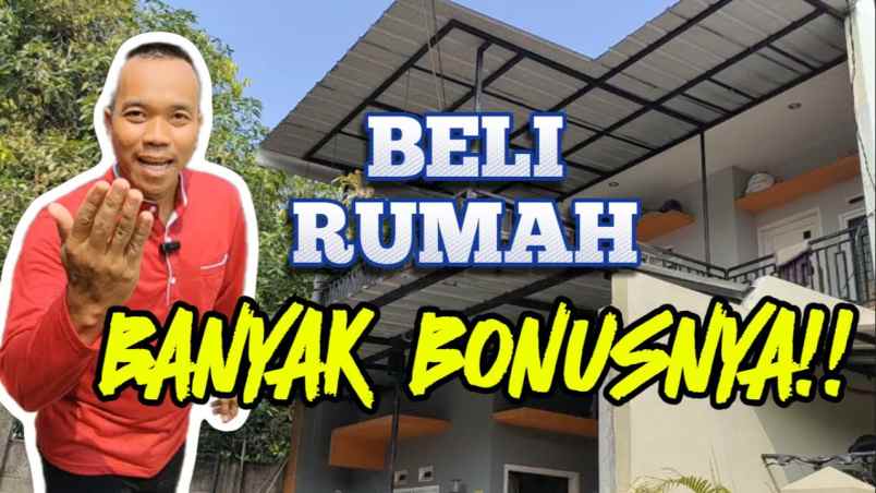 dijual rumah jl cendrawasih tajurhalang