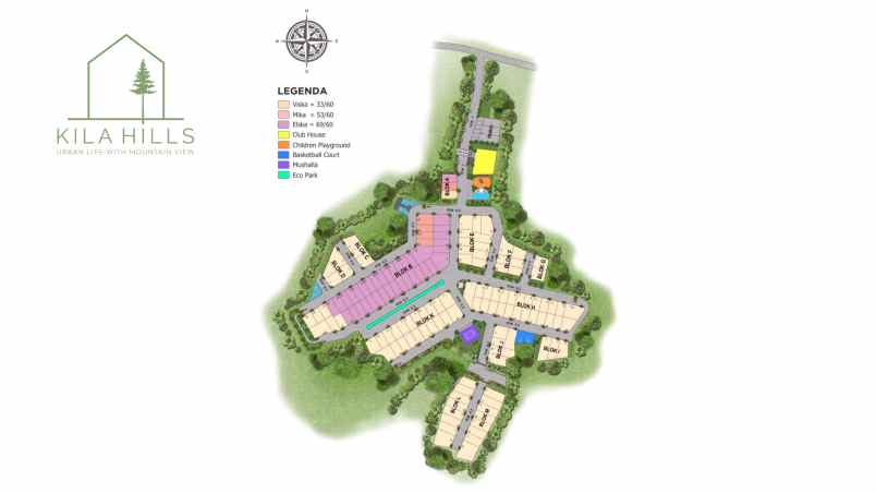 dijual rumah jl cendrawasih tajurhalang