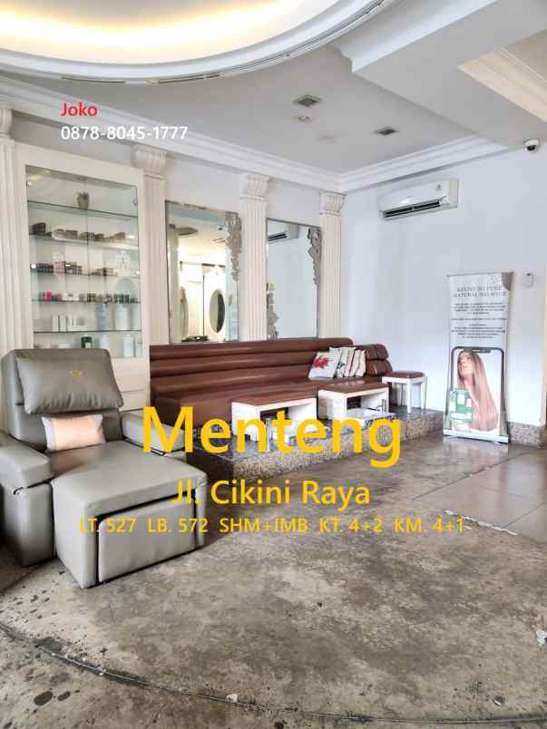 dijual rumah jl cikini raya