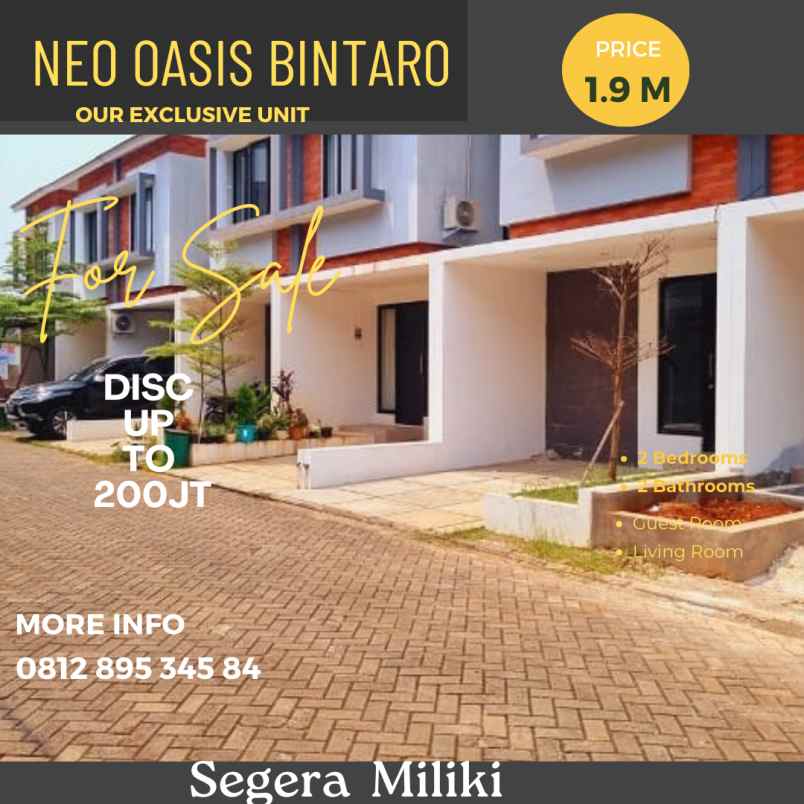 dijual rumah jl kebon kacang barat