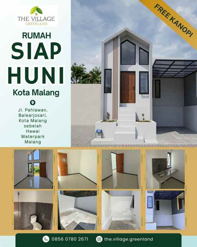 dijual rumah jl pahlawan balearjosari