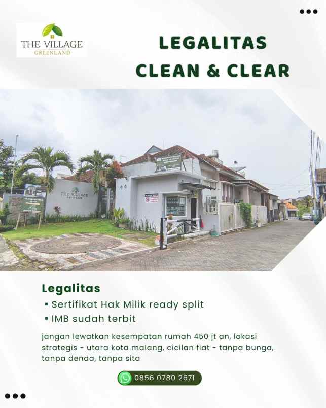 dijual rumah jl pahlawan balearjosari