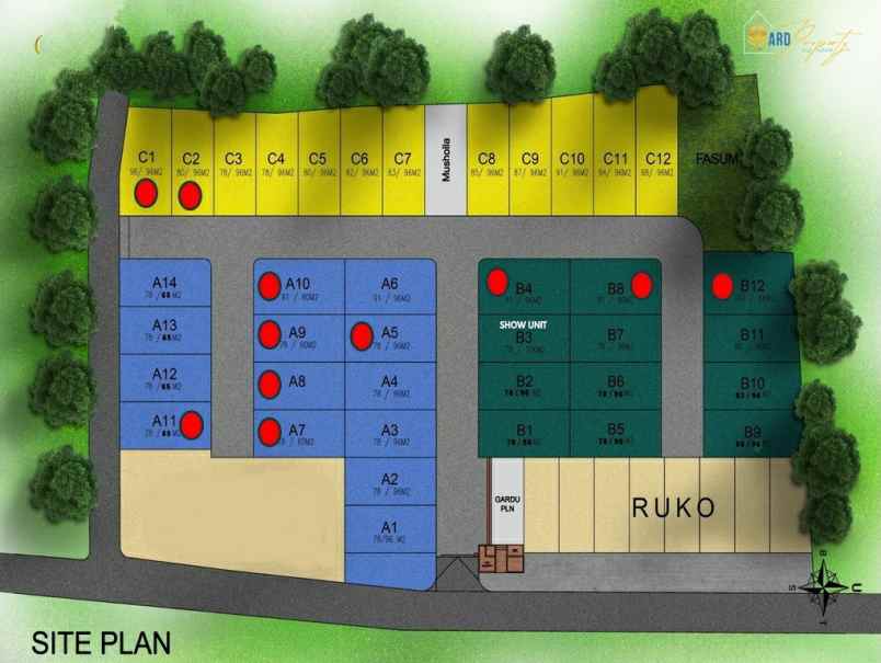 dijual rumah jl raya jatikramat