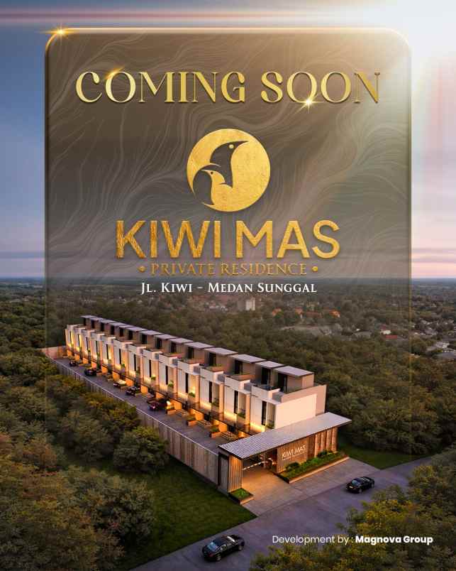 dijual rumah komplek kiwi mas jalan