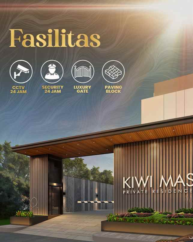 dijual rumah komplek kiwi mas jalan kiwi