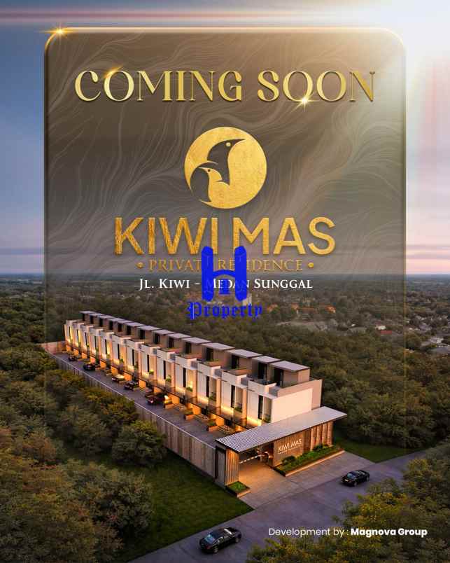 dijual rumah komplek kiwi mas jalan kiwi