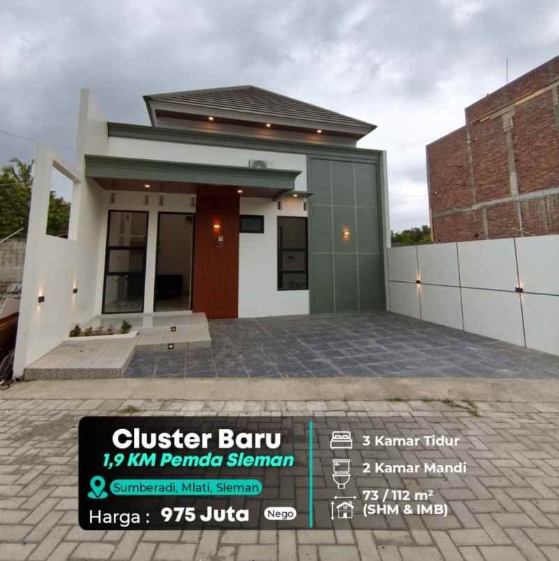 dijual rumah mlati