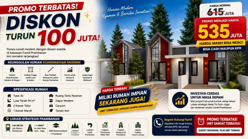 dijual rumah perumahan karta kirana
