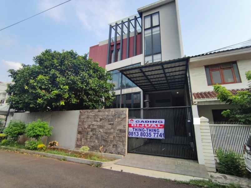 dijual rumah pulo nangka kayu putih