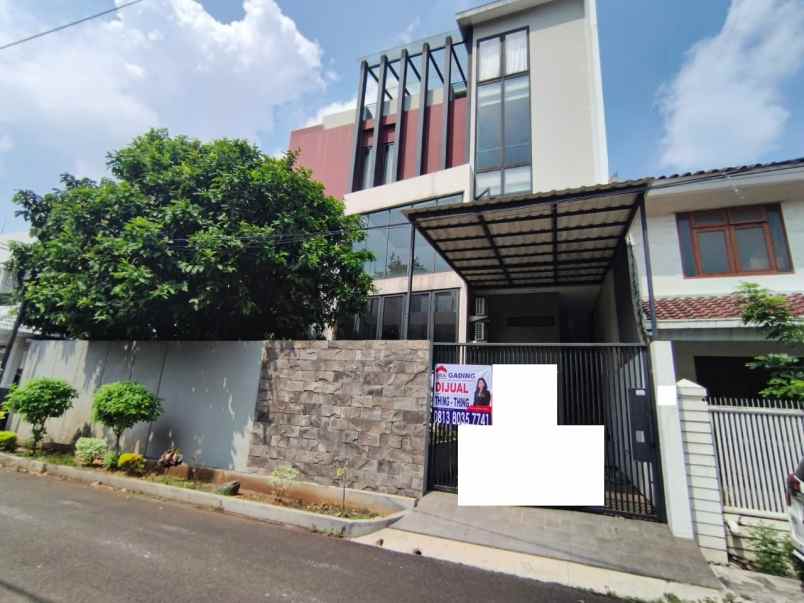 dijual rumah pulo nangka kayu putih