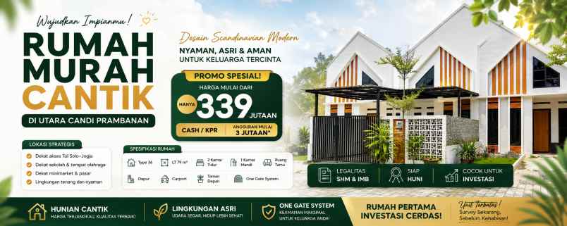 dijual rumah rumah kkr 1 prambanan