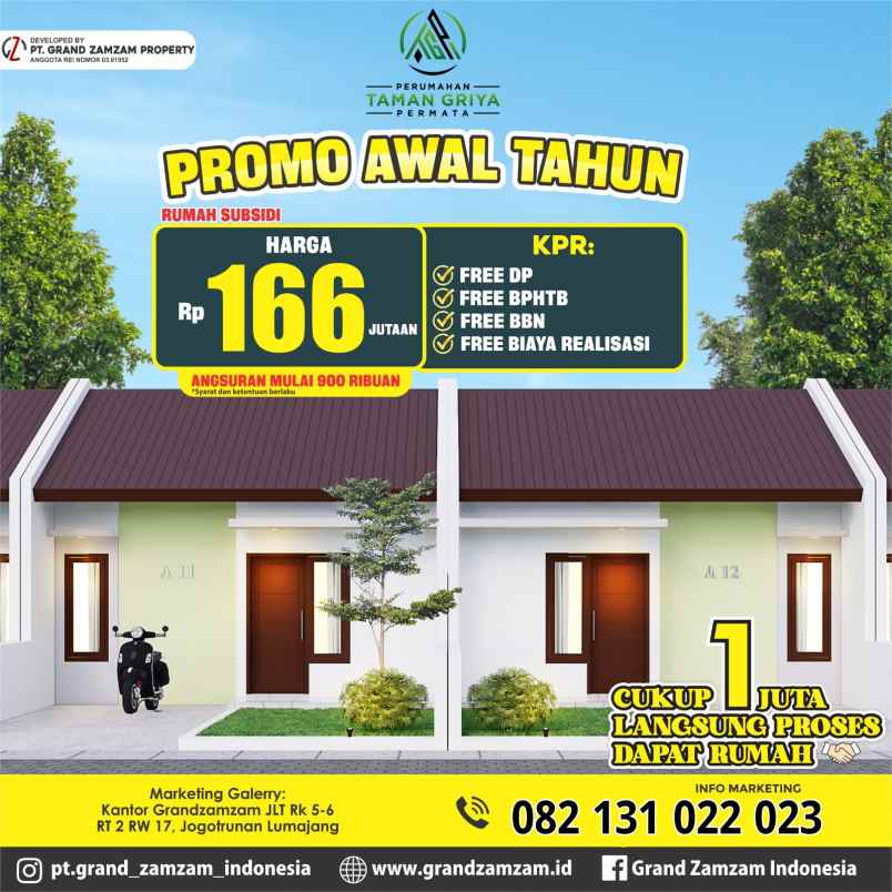 dijual rumah selokgondang sukodono lumajang