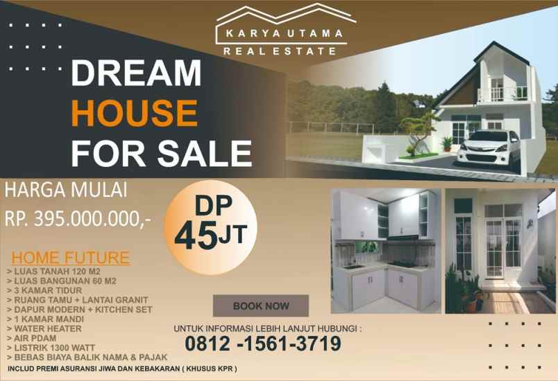 Dijual Rumah Baru Di Tasikmadu Karanganyar Dekat Agrowisata Sondokoro
