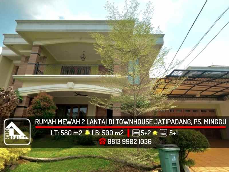 dijual rumah townhouse panorama